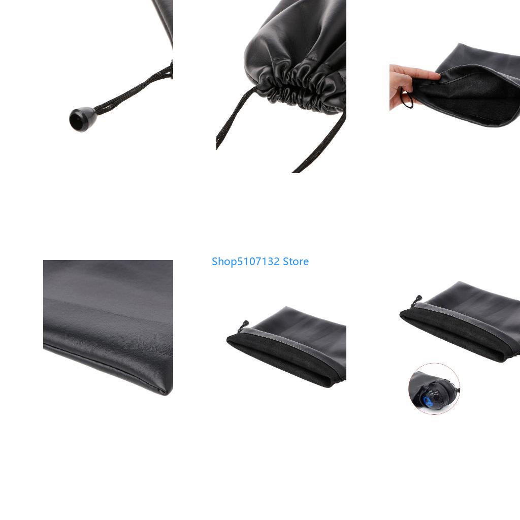 Headphone Parts - 87HD Kopfhörer-Schutzhülle aus schwarzem PU-Leder, schützt