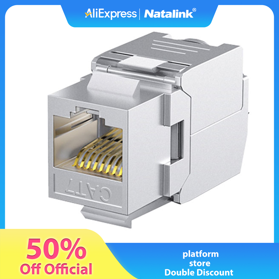 Rj45 Jack - Natalink 10 Stück RJ45 Cat8 Cat7