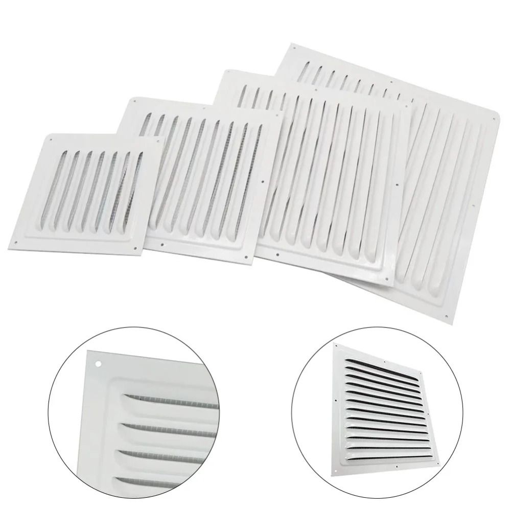 Ventilation Grille Aluminum - Aluminiumlegierung Lüftungsgitter Luftsystem Netzabdeckung Abluftgitter Fenster
