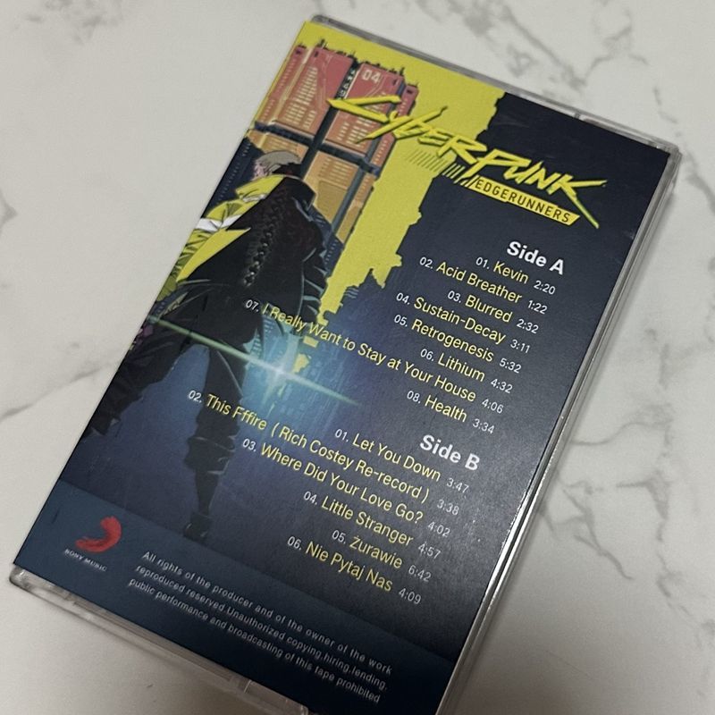 Subwoofer - Cyberpunk-Stil Film-Soundtrack Kassette Neu Ungeöffnet Retro-Kollektion