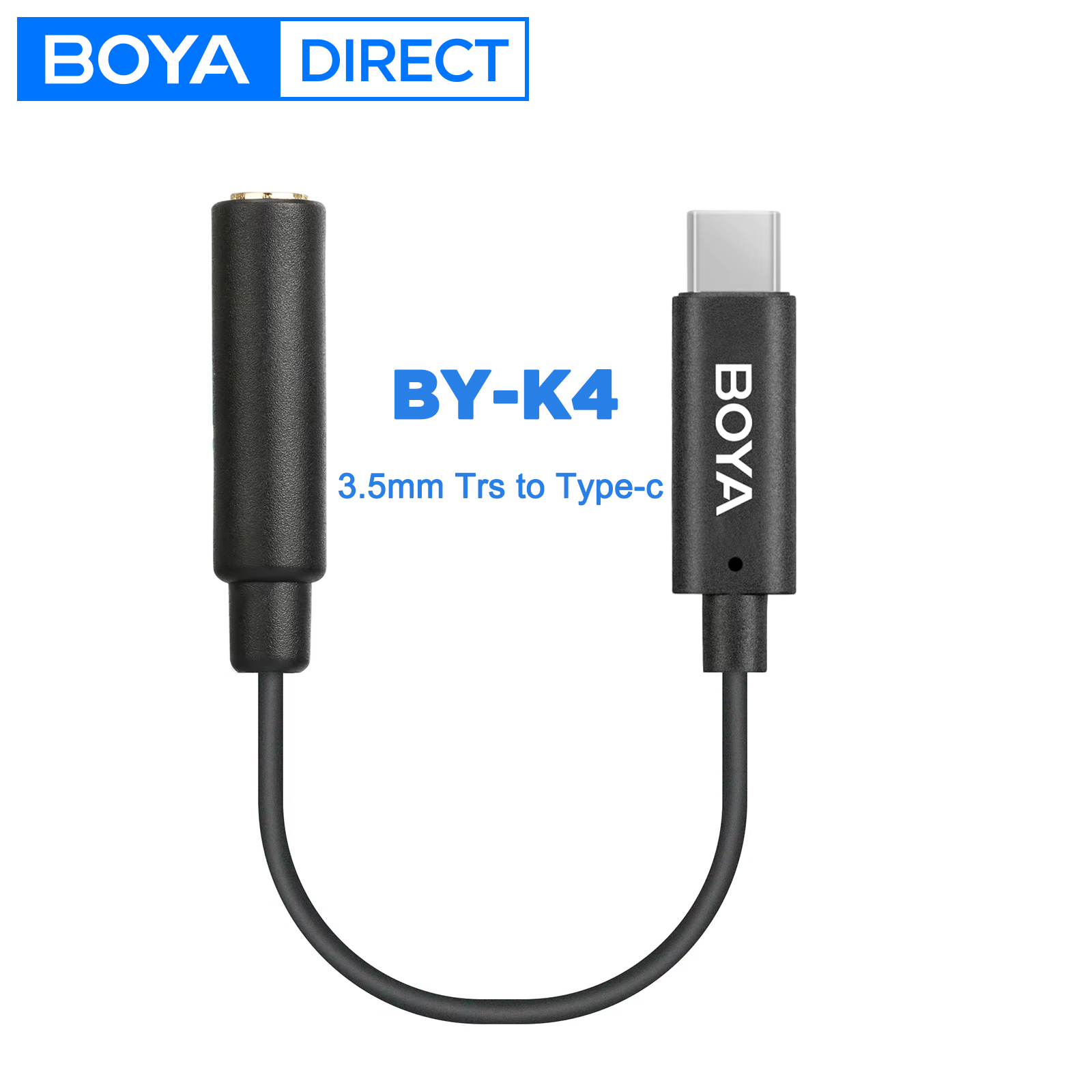 Trs Cable - BOYA BY-K4 6 cm 3,5 mm