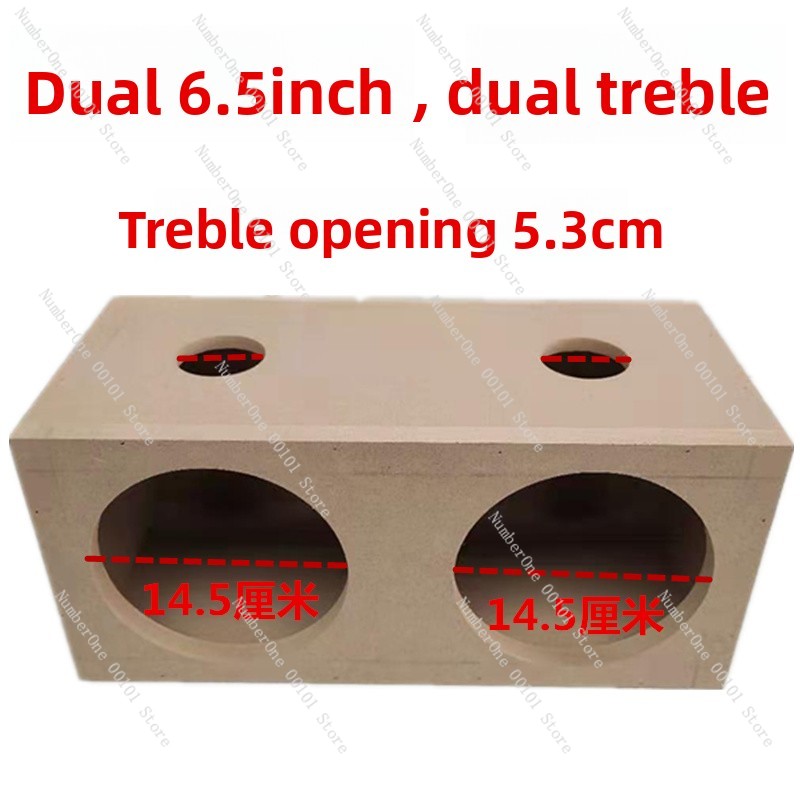 Diy Speaker - 6,5-Zoll-Subwoofer-Leergehäuse, passives Lautsprechergehäuse für DIY-Projekte, für