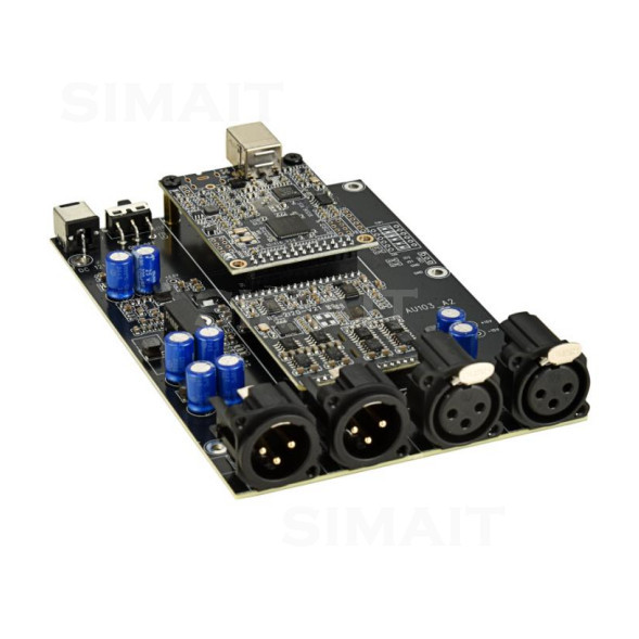 Usb Sound Card - USB ASIO Audio-Interface XMOS 2-Kanal-Soundkarte, ES9018