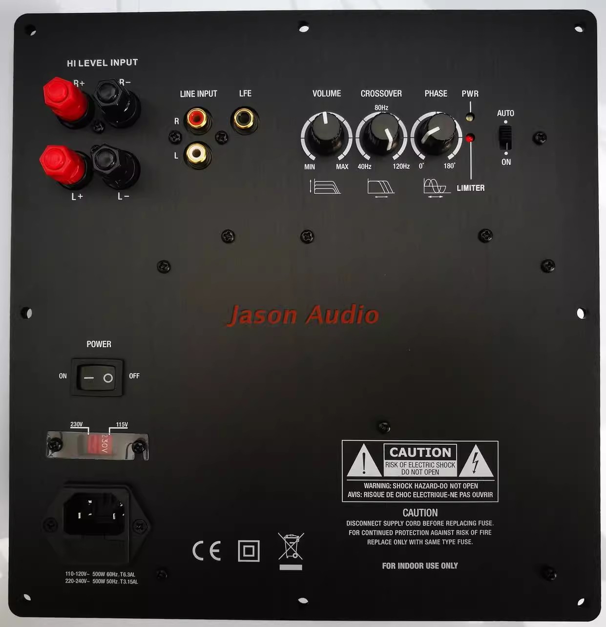 Class D Amplifier - 500 W CLASS-D digitales Leistungsverstärkermodul, Subwoofer-Verstärkerplatine,