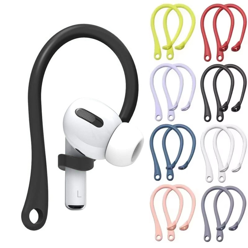 Headphone Parts - 1 Paar Anti-Verlust-Ohrbügel für Apple AirPods
