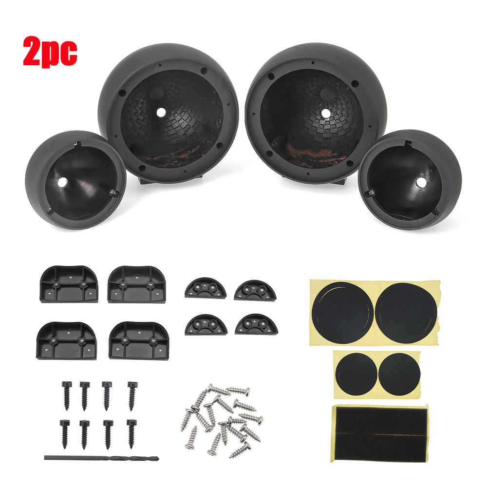 Speaker Enclosure - 2Pc Auto Mid-zu-hoch-range Lautsprecher Boxen Shell