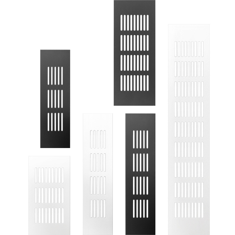 Ventilation Grille Aluminum - 2 Stück 50/80 mm breite Lüftungsgitter