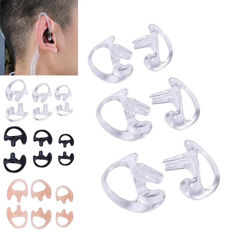 Diy Headphone - 2PCS Ohr Formen Weiche 2-Wege Radio