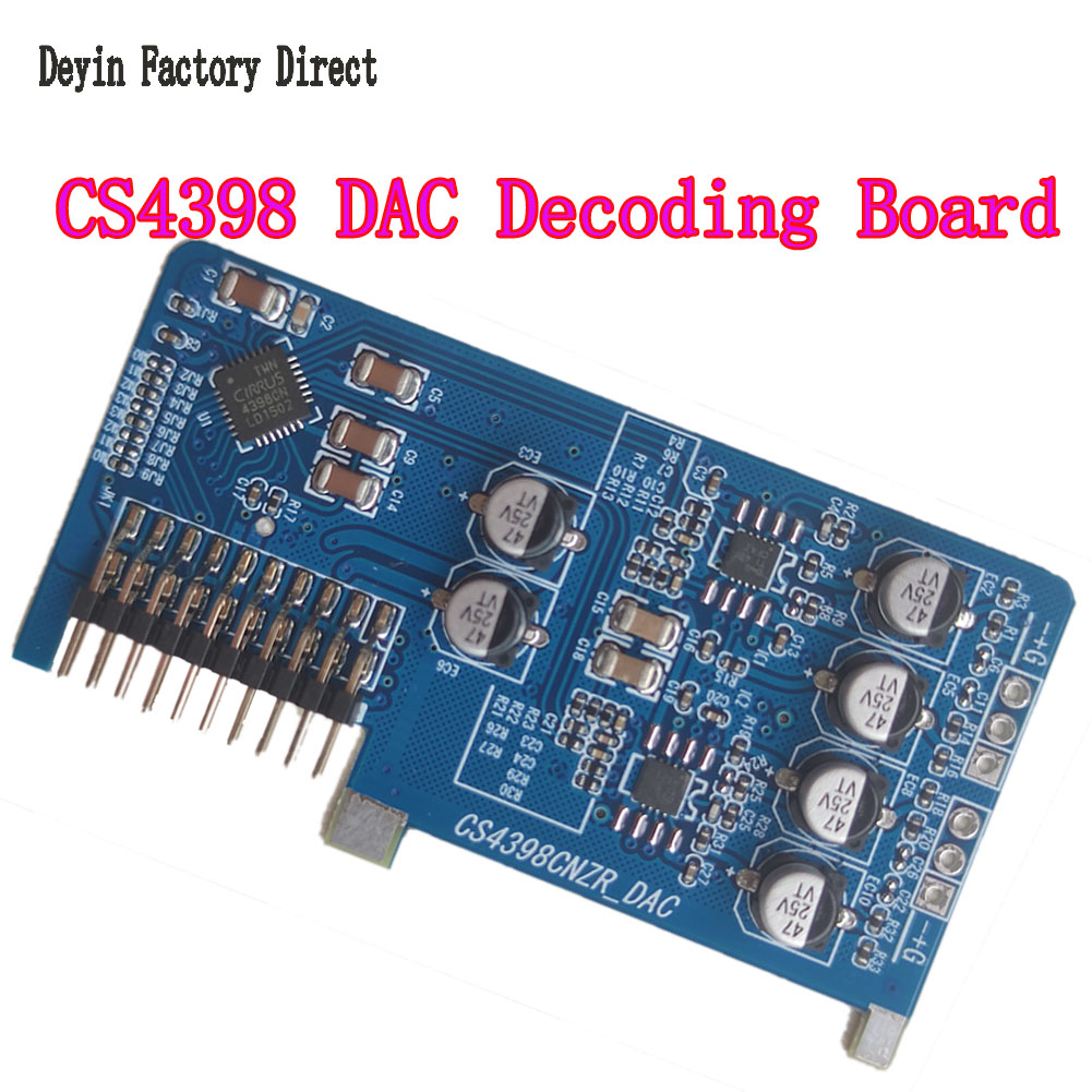 Dac Board - CS4398 DAC-Dekodierungsplatine CS4398+OPA1612 CS4398 DAC-Decoder 2-Kanal