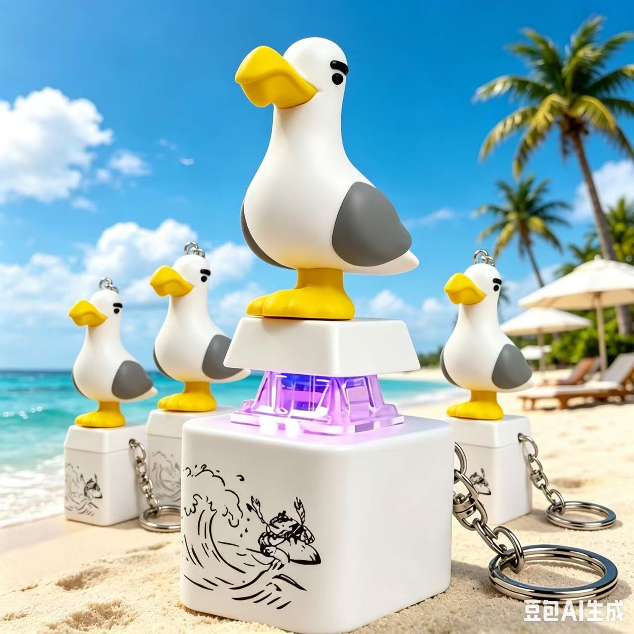 Usb Sound Card - 2007 Seagull Mine Schlüsselanhänger, USB Clicky