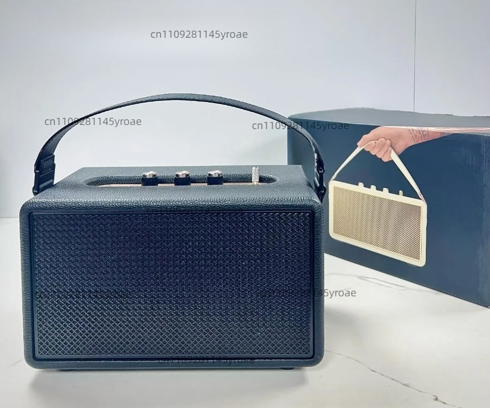 Subwoofer - Holz-Retro-Lautsprecher M26, 60 W, hohe Leistung,