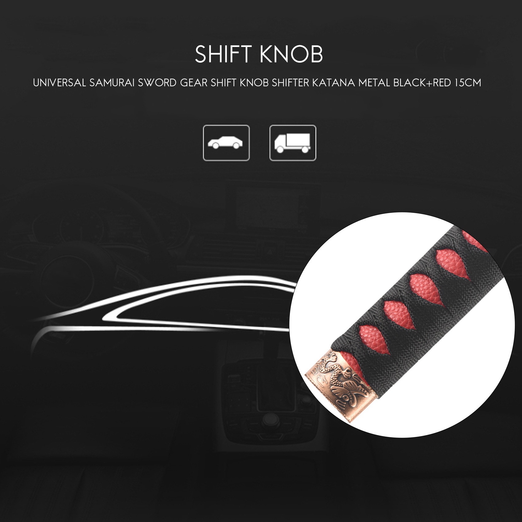 Neuer Universeller Samurai-Sch – Knob Aluminum Bewertung und Preis