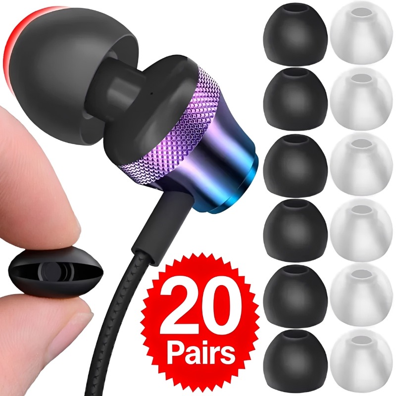 1-20 Paar Weiche Silikon-Ersat – Headphone Parts Bewertung und Preis
