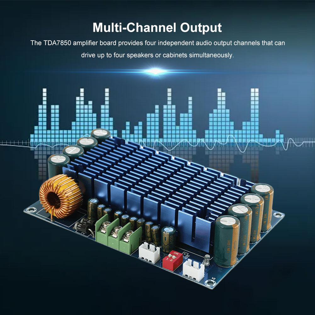 XH-M180 TDA7850 Stereo Hochlei – Audio Amplifier Board Bewertung und Preis