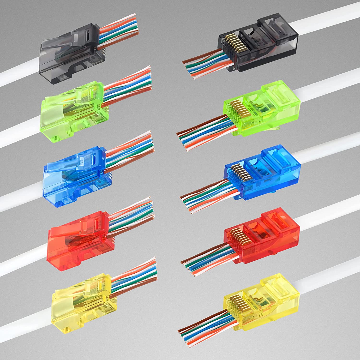 ZoeRax 100 Stück RJ45-Cat6-Ste – Rj45 Jack Bewertung und Preis