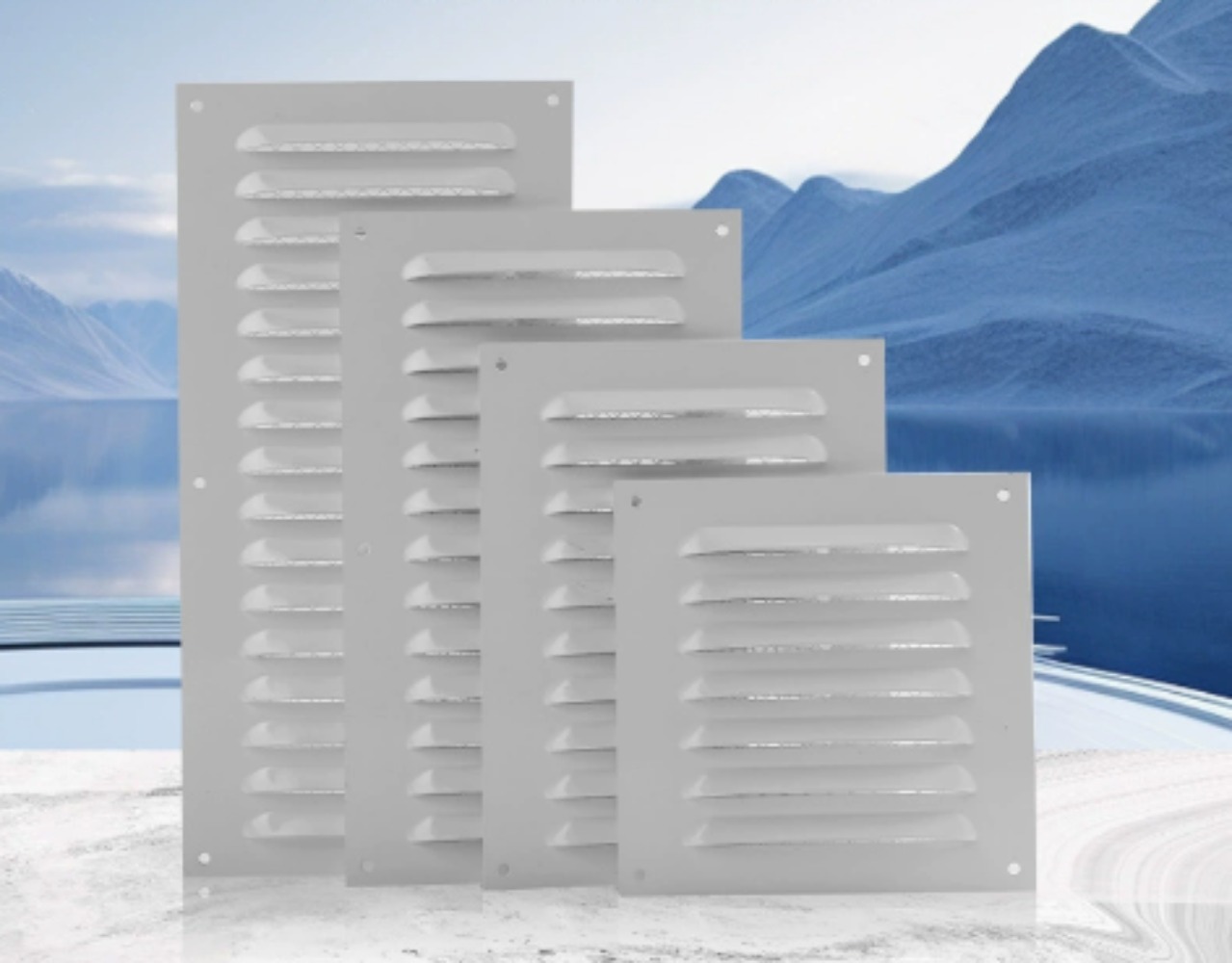 Lüftungsgitter aus Aluminiumle – Ventilation Grille Aluminum Bewertung und Preis