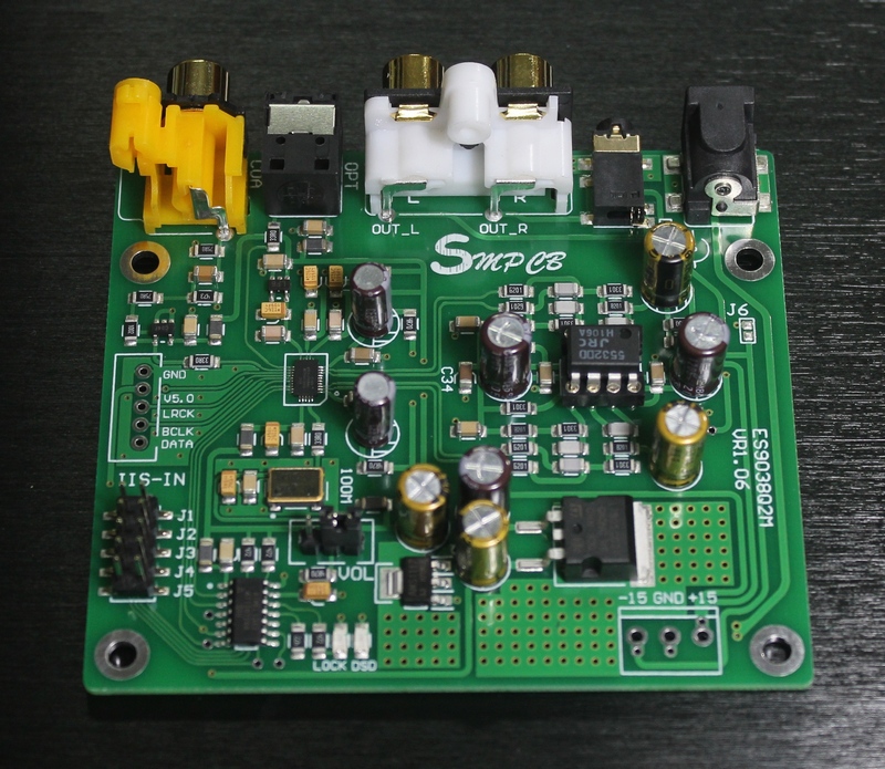 ES9038 Q2M DAC DSD-Decoderplat – Dac Board Bewertung und Preis