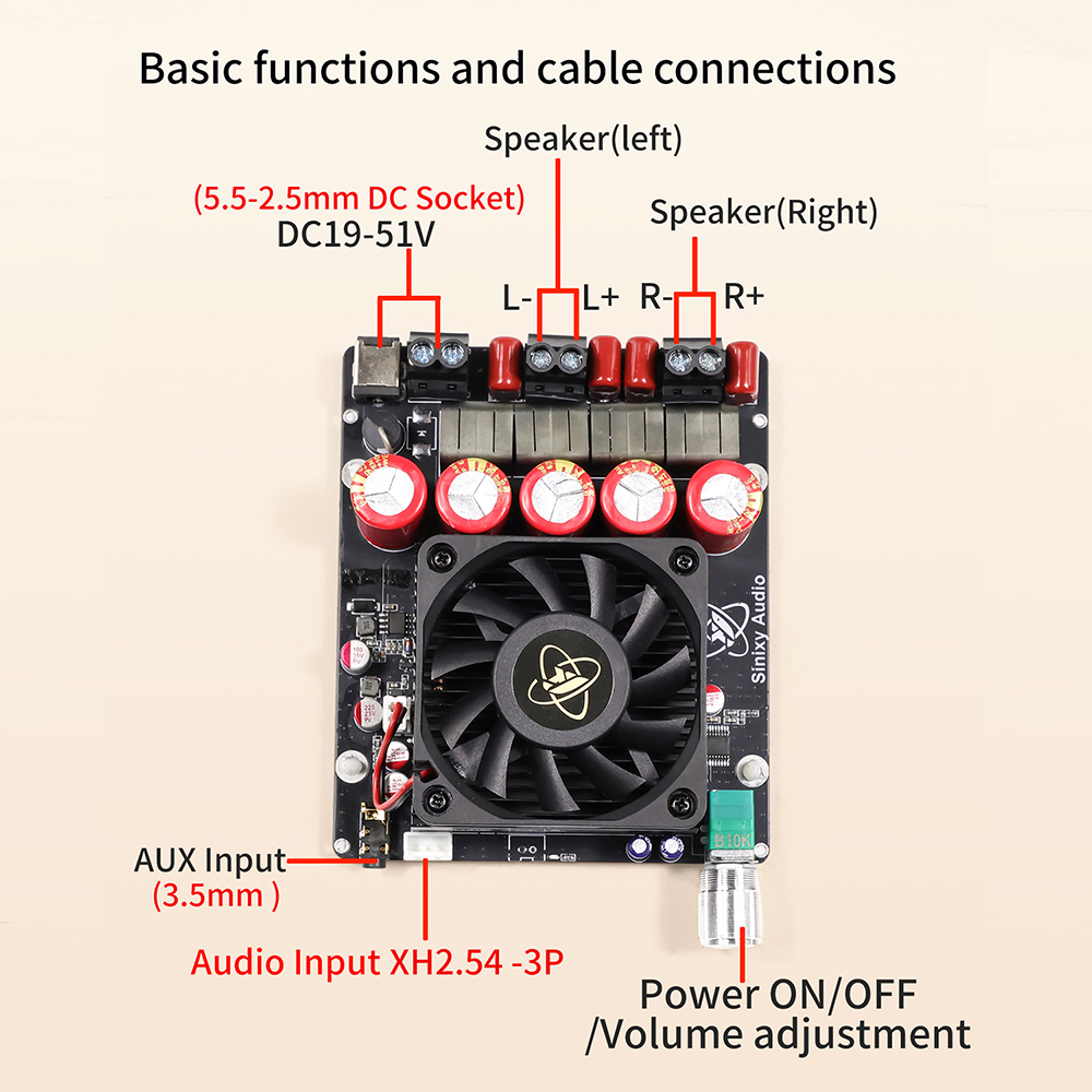 1200W Hochleistungs-Endstufenv – Es9018 Dac Bewertung und Preis