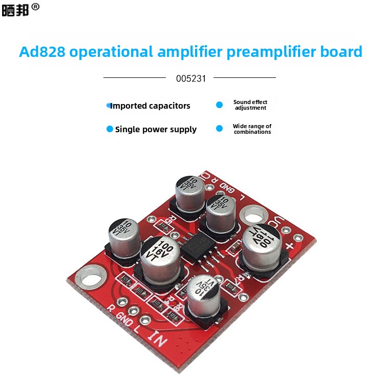 CHN 2027 Fever Class AD828 Ope – Audio Amplifier Board Bewertung und Preis