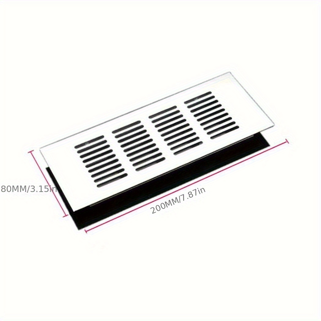 2 stücke 80mm Lüftungsgitter A – Ventilation Grille Aluminum Bewertung und Preis