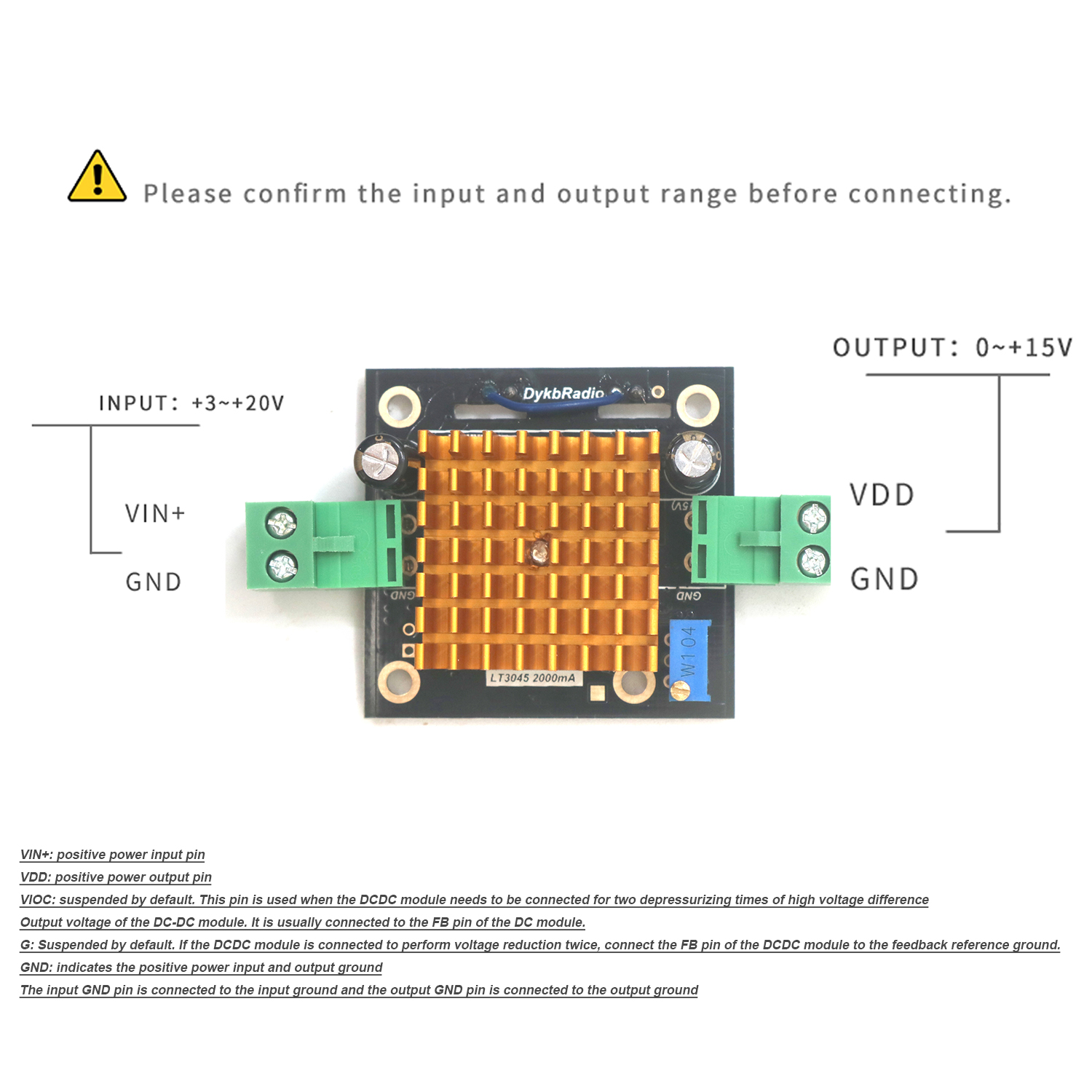 LT3045 modul 2A Einzel netztei – Audio Amplifier Board Bewertung und Preis