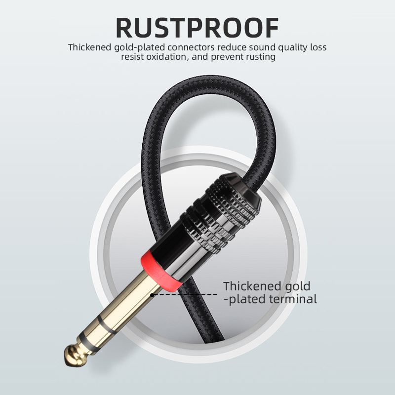 6,35-mm-TRS-Gitarrenkabel Ster – Trs Cable Bewertung und Preis