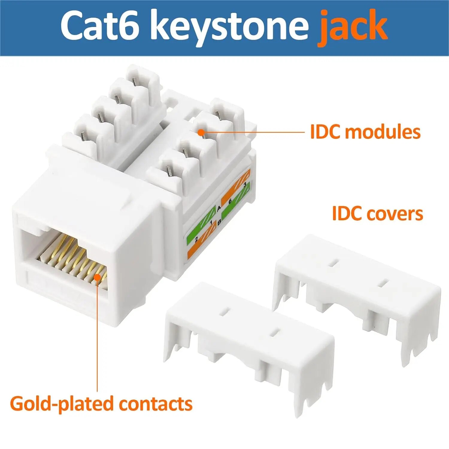 ZoeRax 10er-Pack RJ45 Keystone – Rj45 Jack Bewertung und Preis