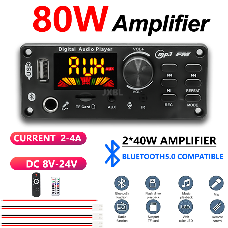 80W Bluetooth 5.0 MP3-Decoder- – Dac Board Bewertung und Preis