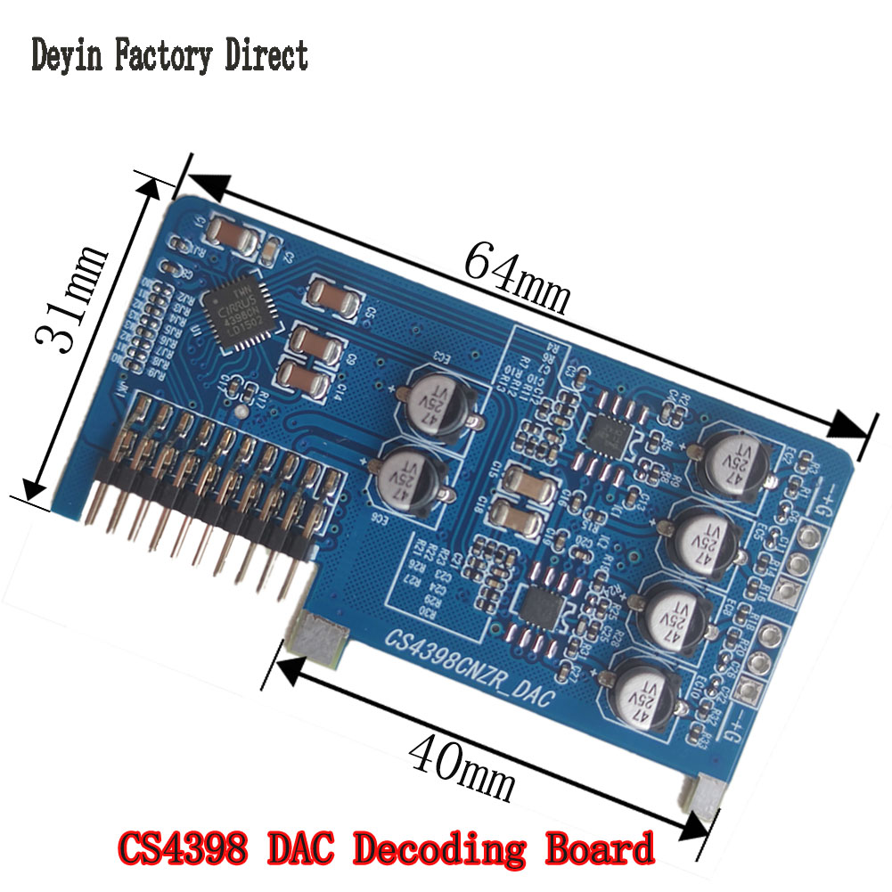 CS4398 DAC-Dekodierungsplatine – Dac Board Bewertung und Preis