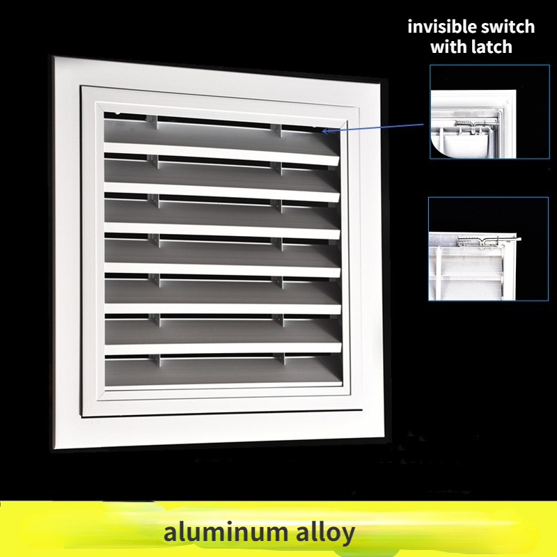 Abluftklappe aus Aluminiumlegi – Ventilation Grille Aluminum Bewertung und Preis