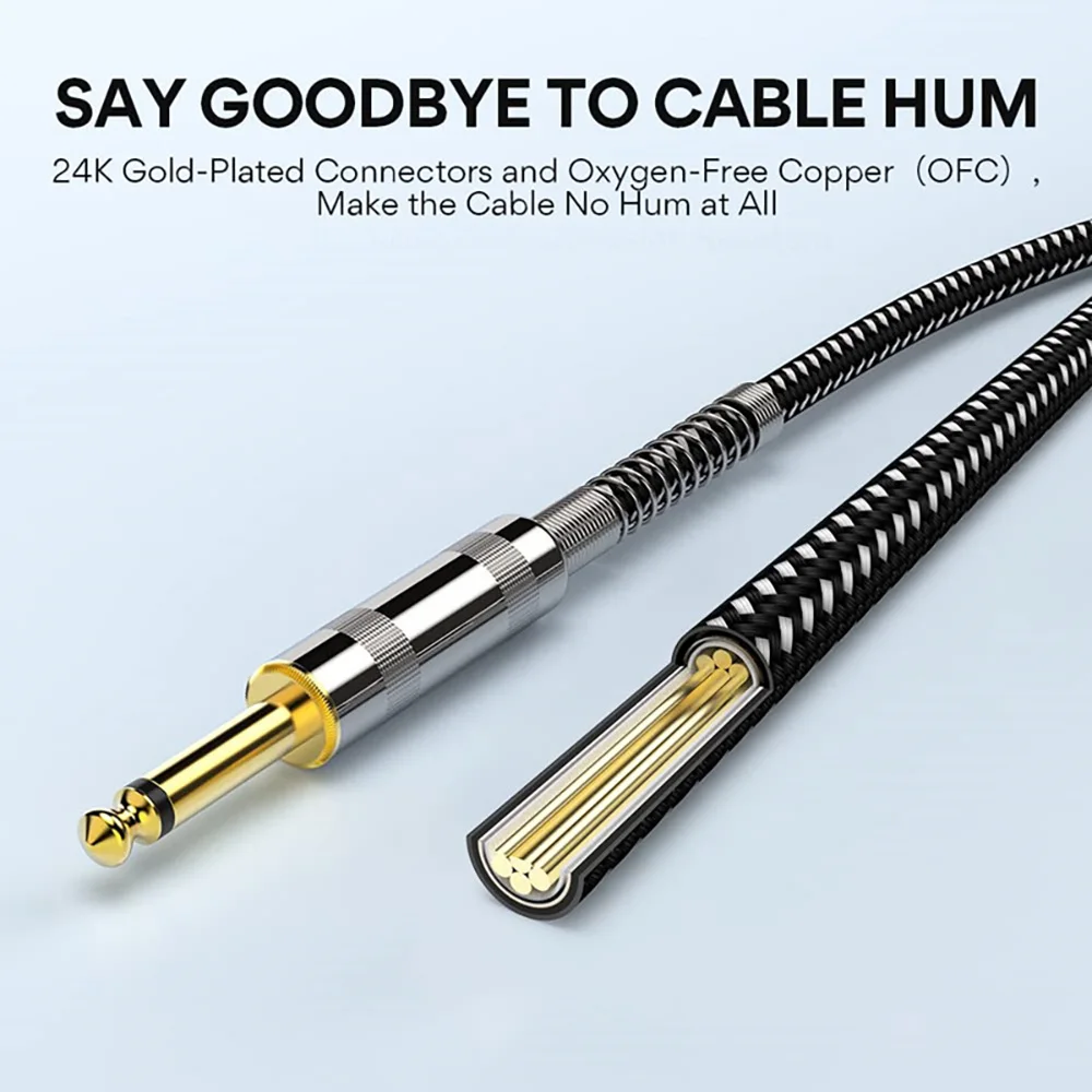 6,35 mm Audiokabel TRS 1/4 Zol – Trs Cable Bewertung und Preis