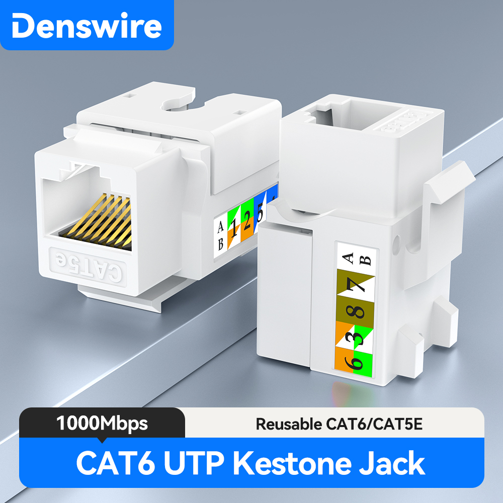 Denswire RJ45 Cat5E/6 Keystone – Rj45 Jack Bewertung und Preis